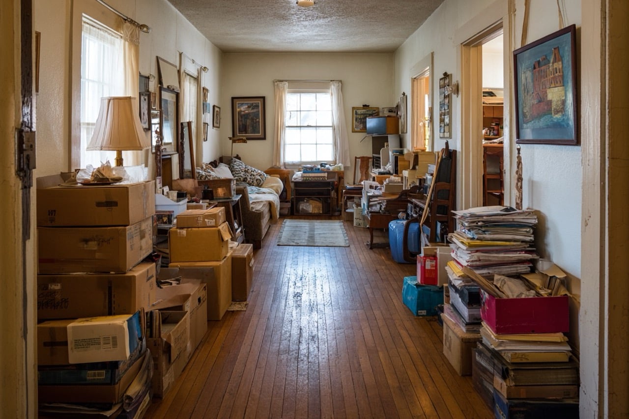 Preparing a hoarder house for sale in Wisconsin