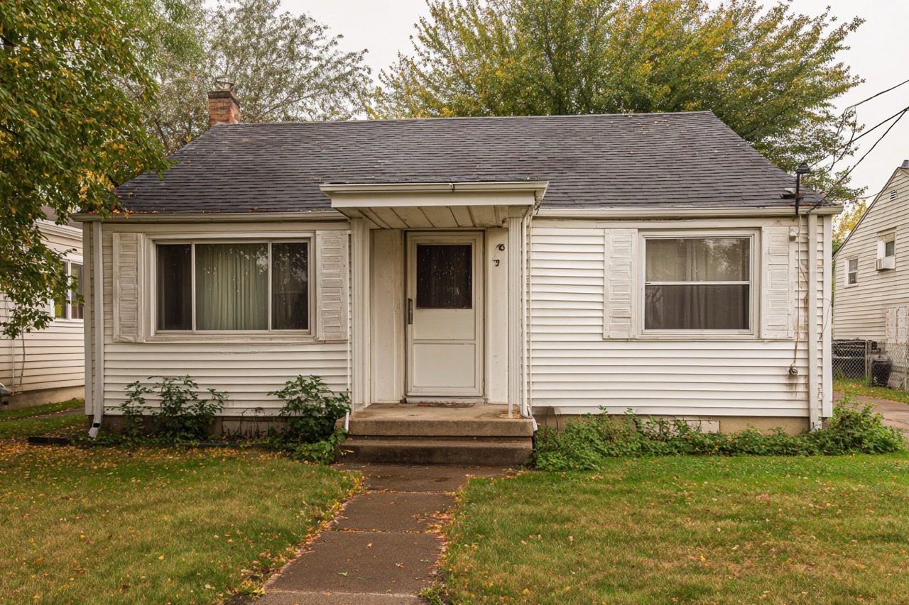 Traditional Wisconsin home requiring probate sale in residential neighborhood