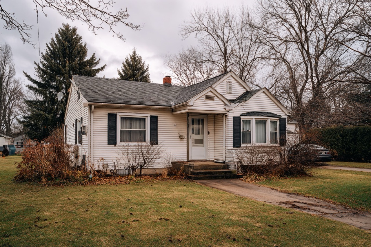 residential property with lien issues in wisconsin neighborhood