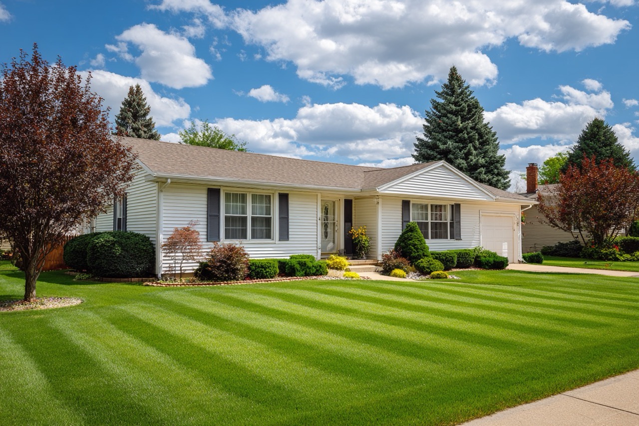 Wisconsin home showing proper maintenance and property care