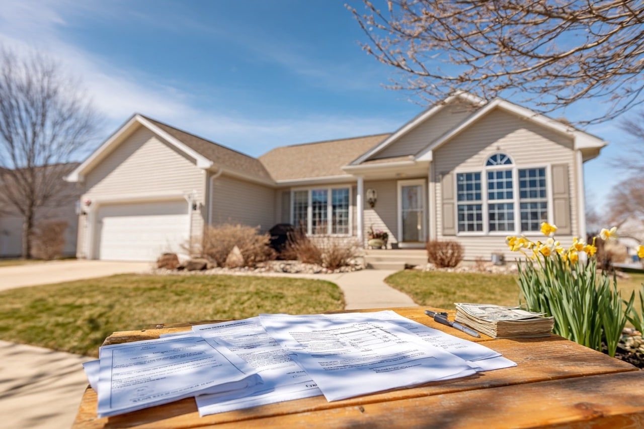 Wisconsin home sale closing with cash buyer transaction