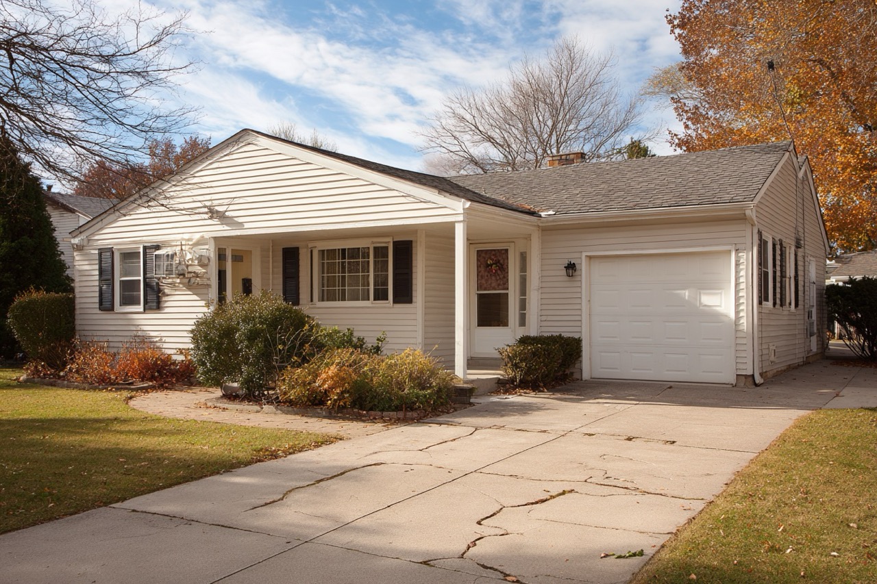 Wisconsin rental investment property in residential neighborhood